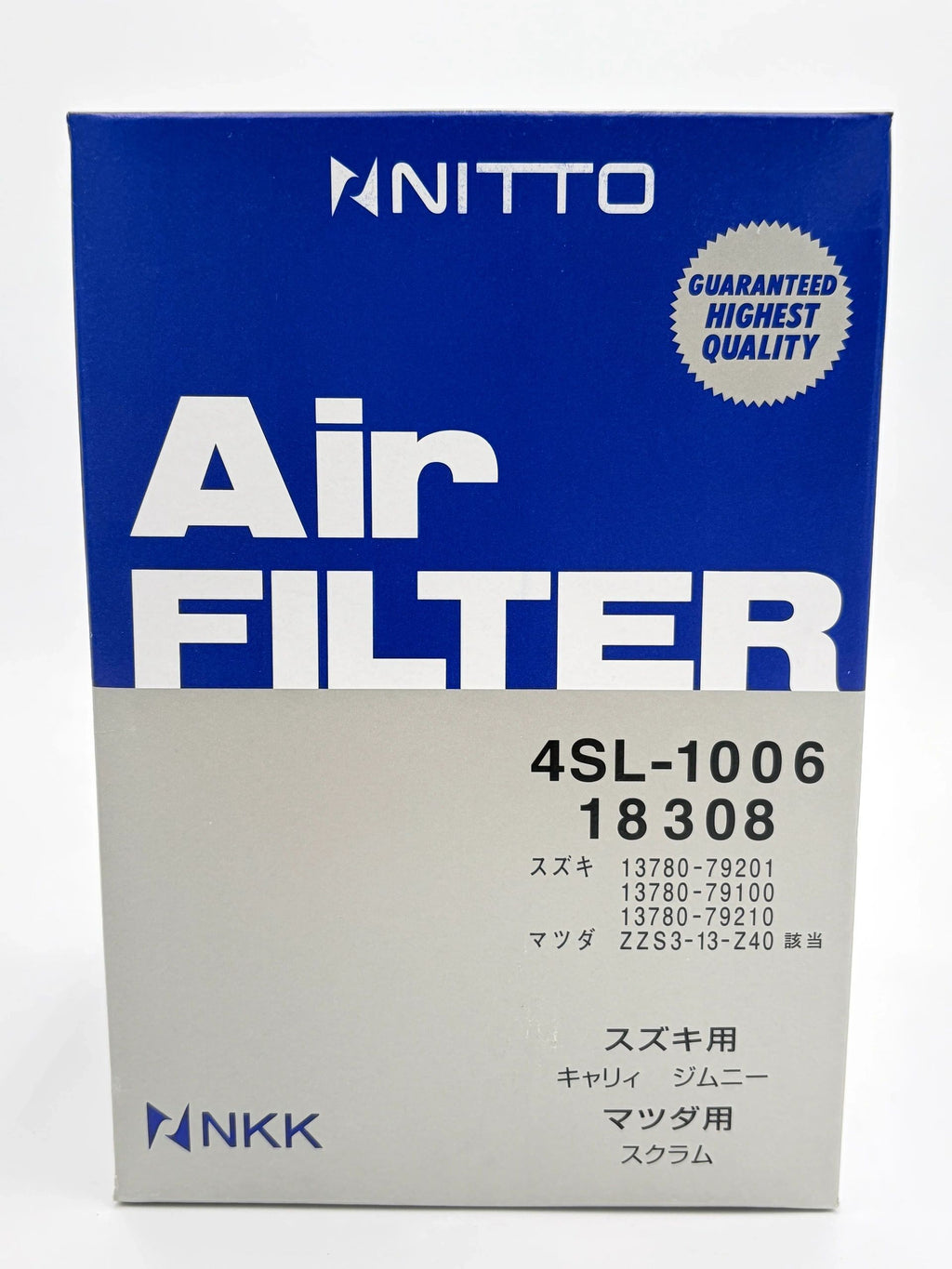Suzuki Carry & Suzuki Jimny Air Filter - Long Style - Aftermarket - Nitto